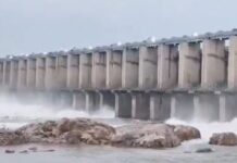 Mahbubnagar’s Jurala Project Gets 2.17 Lakh Cusecs Inflow, 30 Gates Opened