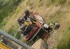 Nellore: Empty Gas Cylinder Lorry Plunges Off Bridge, Two Hurt