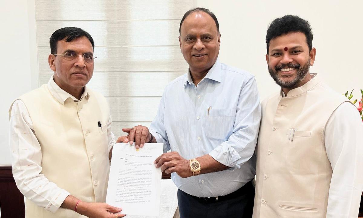 Nellore MP Seeks Early Tenders for 100-Bed ESI Hospital