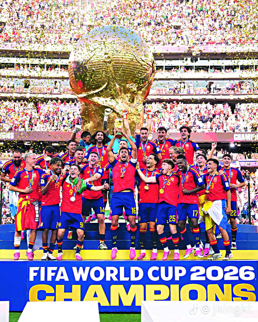 Spain’s Football Win Red-y To Slay Fashion