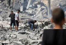 بينهم 40 طفلًا و38 امرأة.. انتشال 112 جثمانًا من تحت الأنقاض في غزة