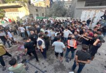 استشهاد فلسطينيين في قصف الاحتلال خيمة في مدينة غزة