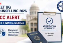NEET UG Counselling 2026: OCI And NRI Candidates Must Verify Documents To Claim NRI Quota