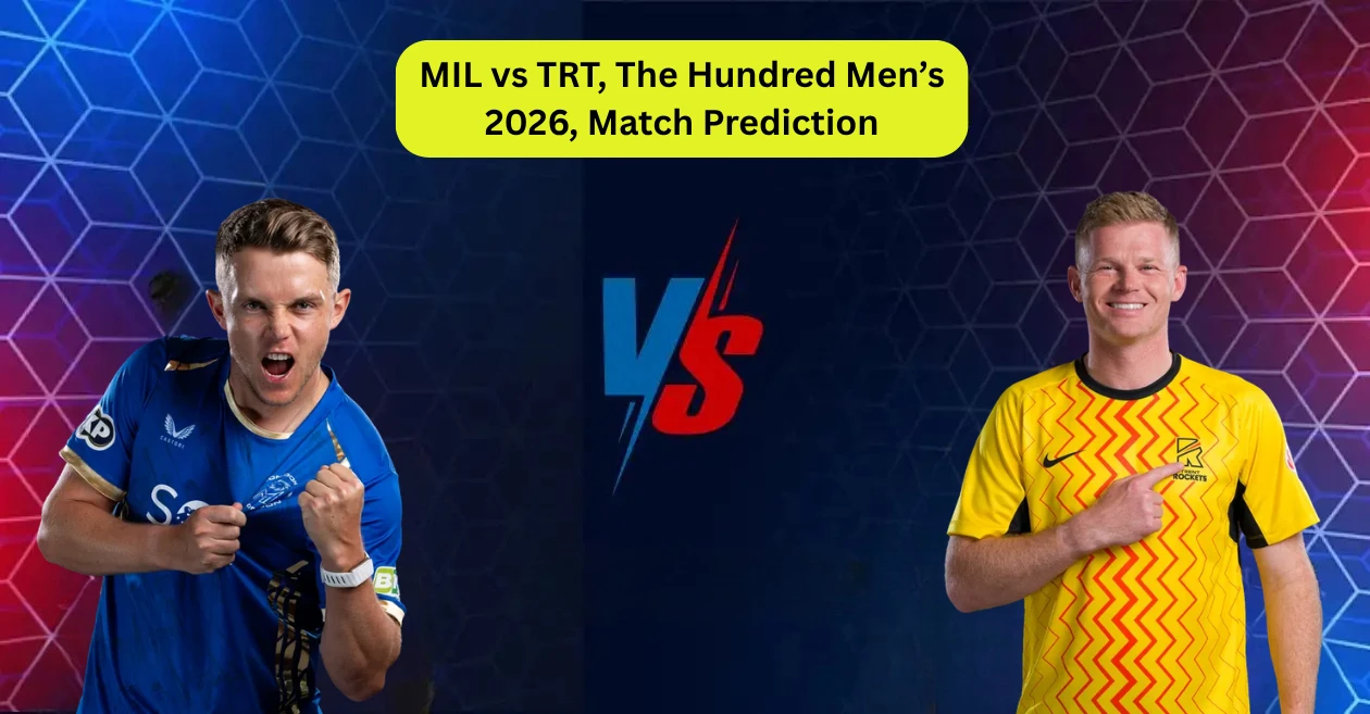 MIL vs TRT, The Hundred Men’s 2026, Match Prediction: Who will win today’s game between MI London and Trent Rockets?