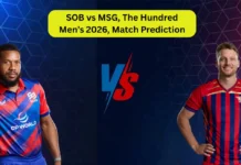 SOB vs MSG, The Hundred Men’s 2026, Match Prediction: Who will win today’s game between Southern Brave and Manchester Super Giants?