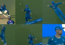 WATCH: Will Jacks pulls off a sensational hopping boundary catch to dismiss Lhuan-dre Pretorius as MI London beat London Spirit in The Hundred Men’s 2026