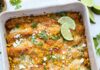 Street Corn Chicken Enchiladas