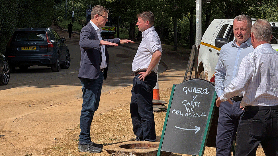 First minister ‘wants answers’ after visiting families in wake of quarry blast flooding