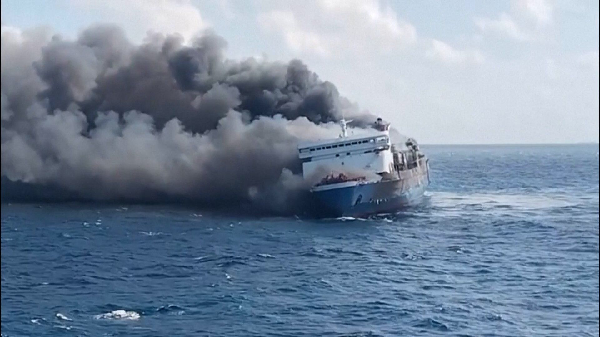 Survivors reach port after deadly Indonesia ferry fire