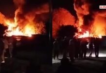 Russia Military Tu-154 Crashes After Take-Off In Amur, Bursts Into Flames; 6 Killed