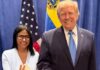 Venezuela’s Delcy Rodríguez hails ‘historic meeting’ with Donald Trump in New York