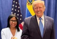 Venezuela’s Delcy Rodríguez hails ‘historic meeting’ with Donald Trump in New York