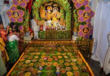 Grand Sri Radhashtami Celebrations at Hare Krishna Golden Temple