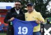 Rahul Dravid gifts his No. 19 jersey to Abhishek Bachchan as ETPL makes its mark in European Cricket
