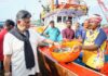 Early Morning At Harbor: Shivakumar Watches Fish Auction, Hears Fishermen, Ventures Into Sea