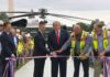 Trump Unveils New White House Helipad, Media Skip Coverage
