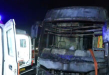 9 Dead as Bus Catches Fire on Yamuna Expressway in Greater Noida