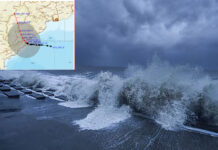 Deep Depression Crosses Kalingapatnam Coast, Heavy Rain Continues