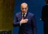 Sharif Repeats Indus, Kashmir Rhetoric at UNGA; India Rejects Claims