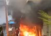 Jagtial: Electric Scooter Catches Fire After Battery Explosion While Charging