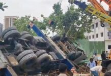 3 Killed as Crane Collapses at Under-Construction Building in Tirupati