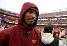 Jayden Daniels traveling to London for return to practice in Commanders injury twist