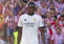 Madrid confirm Konate knee ligament injury after defender pulls out of France squad