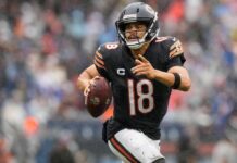 Caleb Williams ‘will likely miss some time’ but Bears dodge bullet with hamstring injury