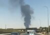 Riyadh Airport On Alert: Smoke, Flames Seen Near Saudi Capital’s Airport