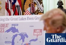 Michigan CEO loses job after posting AI-made image of her family in ‘Lake America’ sweaters