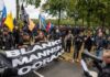 Dutch riot police break up violent far-right protest in The Hague