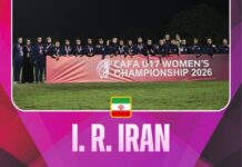 Iran runners-up at 2026 CAFA U17 Women’s Championship