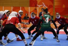 Iran’s women’s kabaddi beat Bangladesh in Nagoya