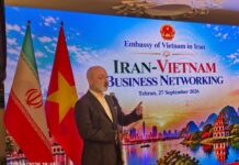 Vietnamese embassy in Iran holds Vietnam–Iran business networking event in Tehran