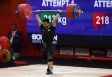 Iran’s Alipour strikes gold in weightlifting at Nagoya 2026