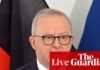 Australia news live: Anthony Albanese says OpenAI agent hacked Medicare
