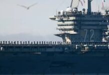 US Navy admits suicide attempts on carrier strike group