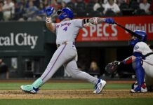 Francisco Alvarez has another big night at plate as Mets clip Rangers