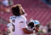Oregon QB Dante Moore leaves USC game in ambulance after hit to head