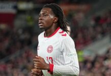 New Manchester United injury concern as Patrick Dorgu forced off in first half of Denmark vs Wales