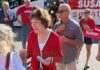 Dem Senate nominee silent after Susan Collins’ office was vandalized with vulgar message