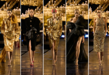 For Saint Laurent SS27, Anthony Vaccarello turns a decade into pure gold