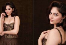 Aneet Padda Radiates Class in Rustic Hues of Gold