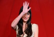 Dakota Johnson Matched Her Nails to Her Visible Underwear—See the Photos