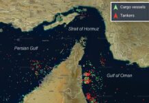 Vessels trickle through Strait of Hormuz as Middle East conflict persists