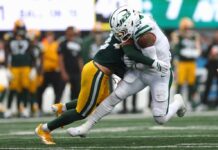 Jets coordinator uses ‘five-year study’ to defend controversial play call against Packers