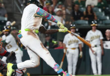 Bolte and Stefanic each hit 2 RBIs in sixth to lift Athletics past Astros 6-5