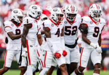 Georgia football will stripe Sanford Saturday. How to check what to wear