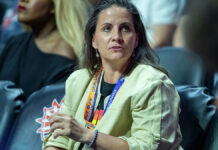 Jennifer Rizzotti will stay as team president as WNBA’s Connecticut Suns moves to Houston as Comets