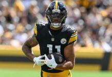 Steelers downgrade WR Michael Pittman Jr. to out, with a foot injury